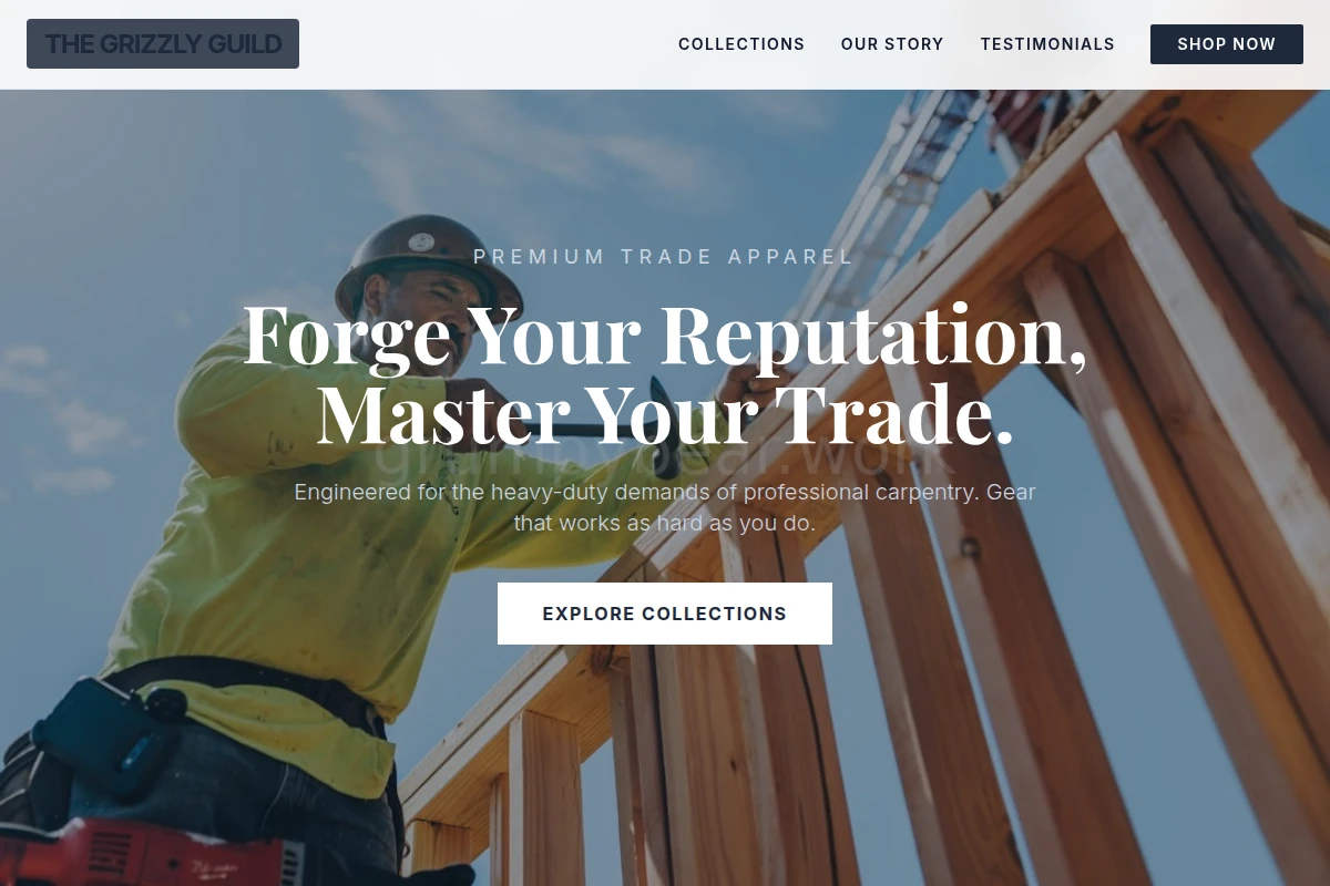 Workwear Carpenter