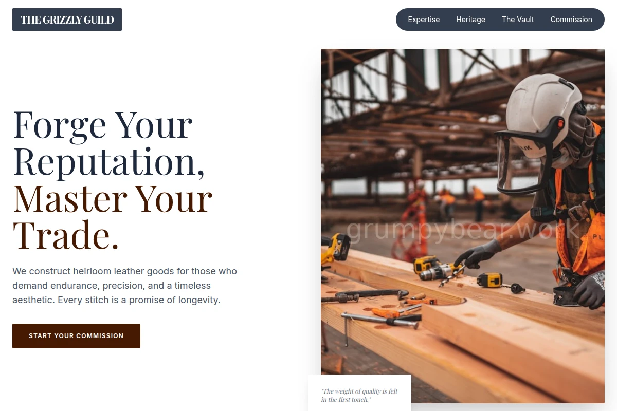 Leather Construction
