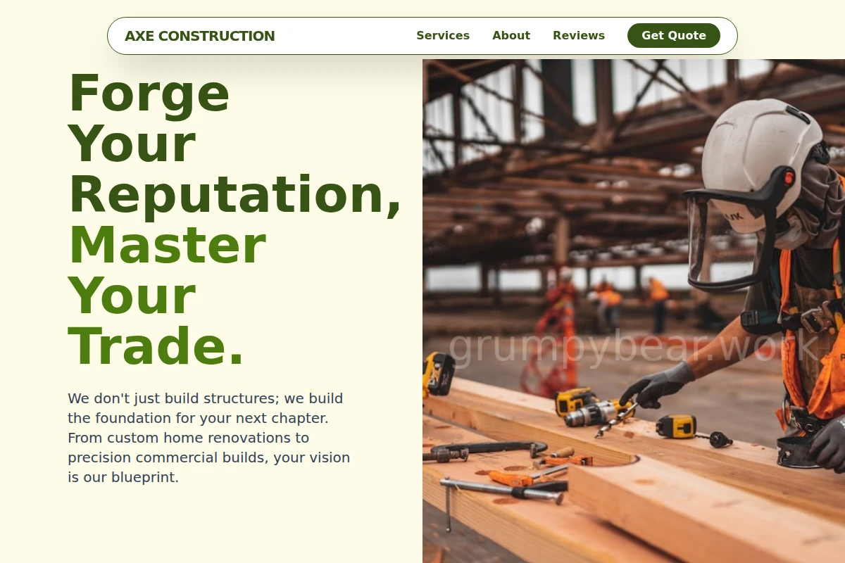 Axe Construction
