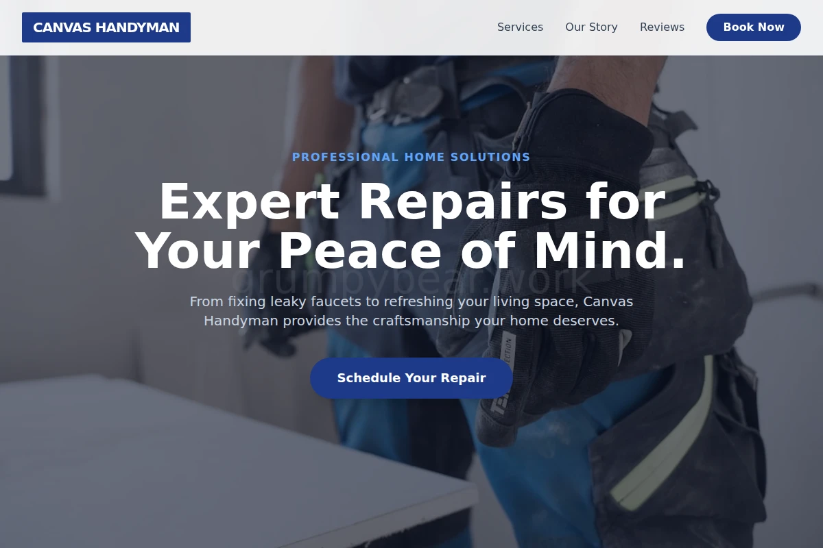 Canvas Handyman