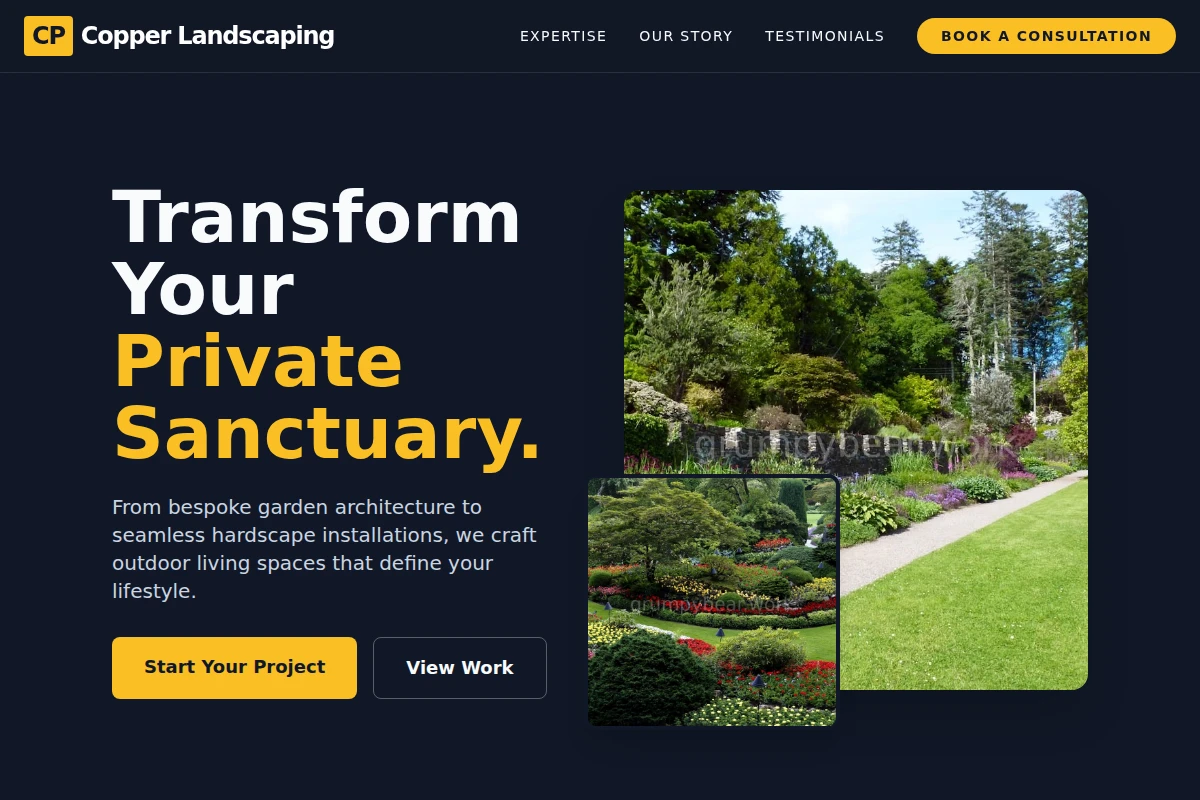 Copper Landscaping