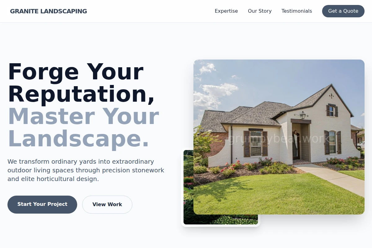 Granite Landscaping