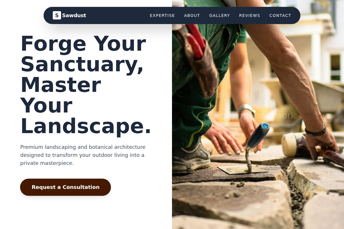 Sawdust Landscaping