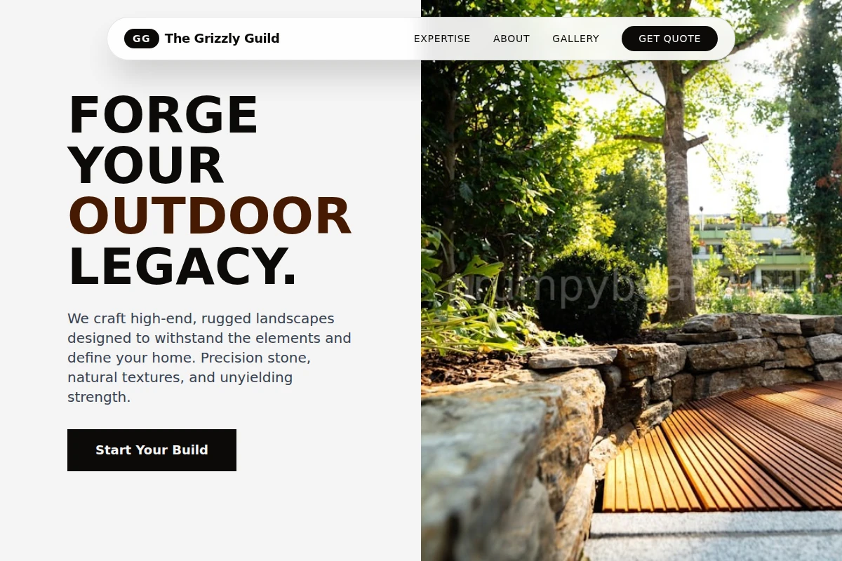 Rugged Landscaping