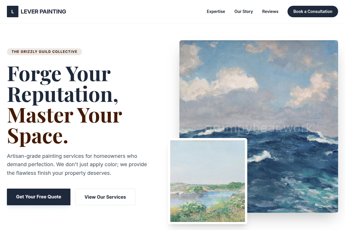 Lever Painting